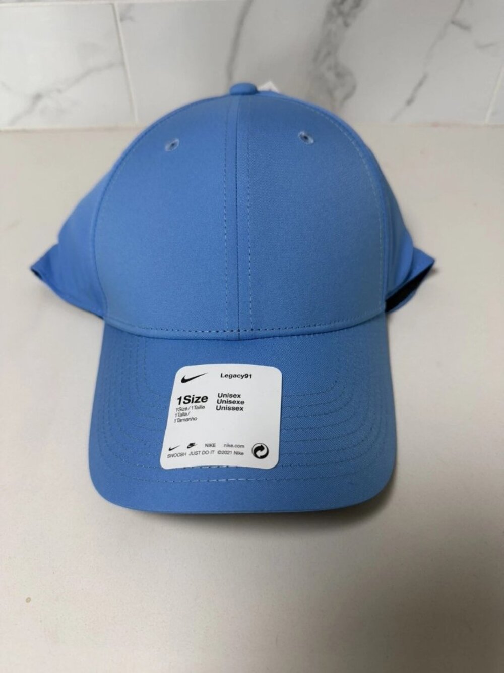 NIKE LEGACY91 DRI-FIT Light Blue Golf Hat